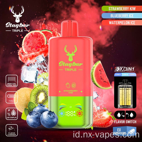 Stag Bar Triple 60000 Puffs Disposable Vape Wholesale